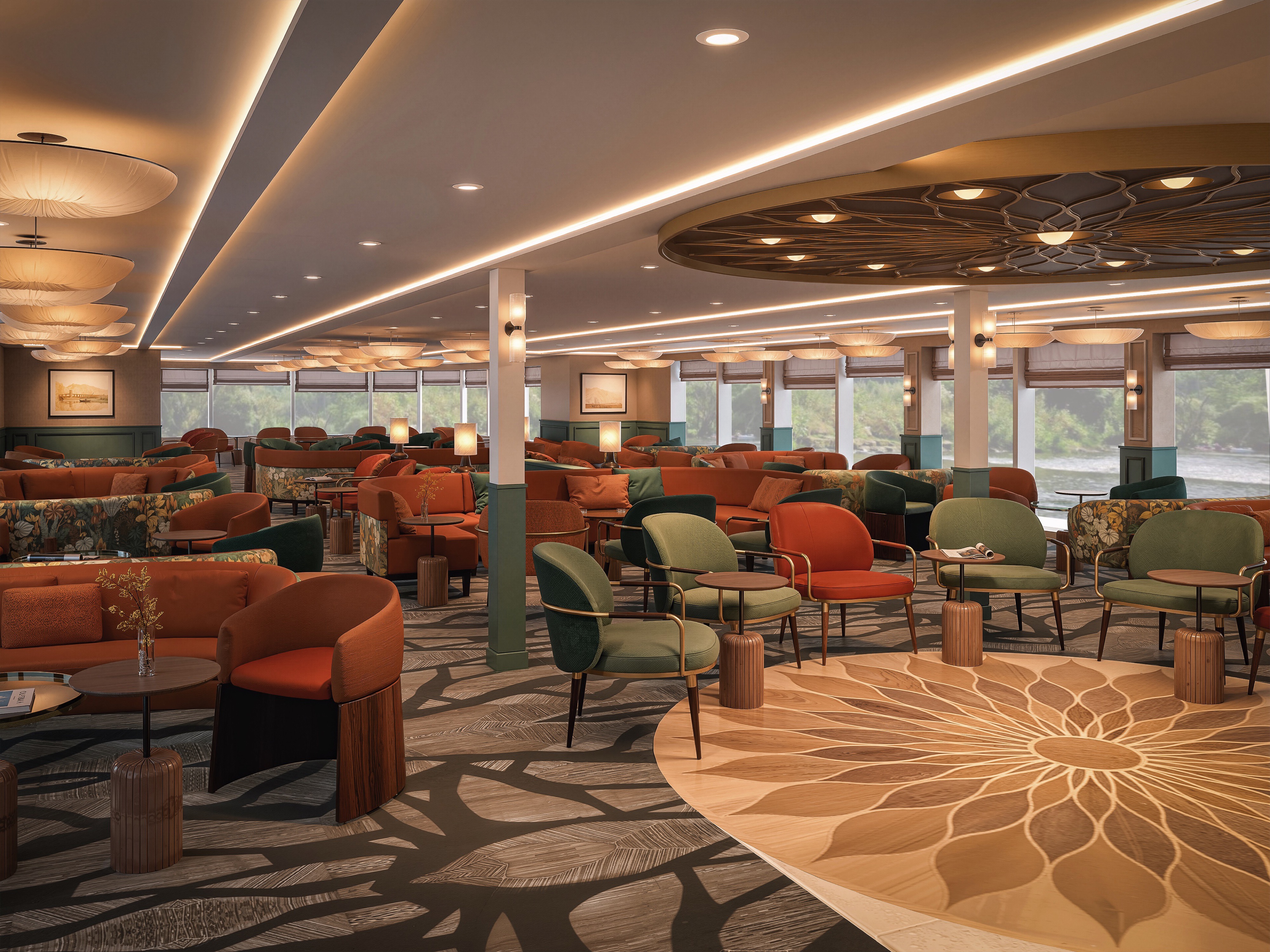 Spirit of the Lorelei - North Lounge